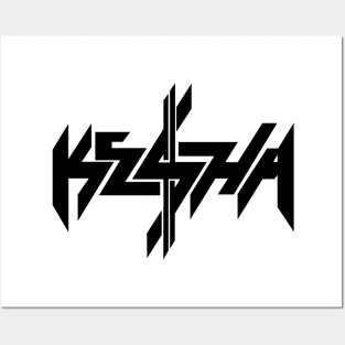 Kesha logo Posters and Art